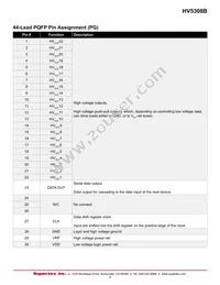 HV5308PG-B-G Datasheet Page 6