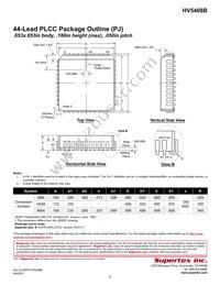 HV5408PJ-B-G Datasheet Page 12