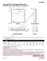HV7022PJ-C-G Datasheet Page 9
