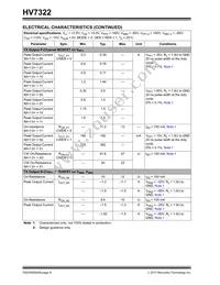 HV7322-V/AGA Datasheet Page 8