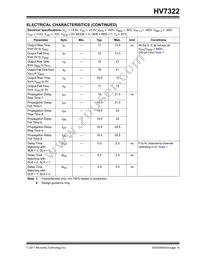 HV7322-V/AGA Datasheet Page 15