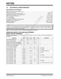 HV7355K6-G Datasheet Page 4