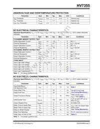 HV7355K6-G Datasheet Page 5