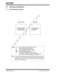 HV7355K6-G Datasheet Page 12