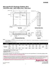 HV9408PJ-G Datasheet Page 7