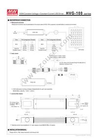 HVG-100-36B Datasheet Page 9