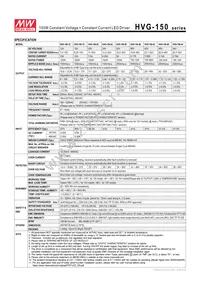 HVG-150-54B Datasheet Page 2