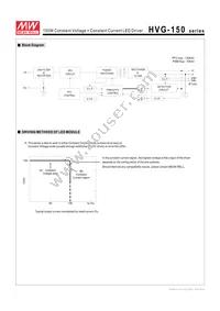 HVG-150-54B Datasheet Page 3
