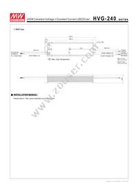 HVG-240-30A Datasheet Page 10