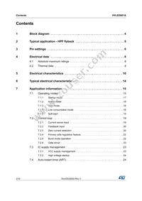 HVLED001A Datasheet Page 2