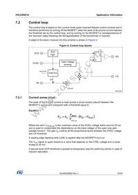 HVLED001A Datasheet Page 19