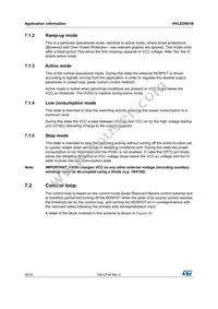 HVLED001BY Datasheet Page 20