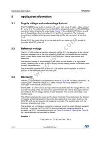 HVLED002 Datasheet Page 12