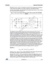 HVLED007TR Datasheet Page 11