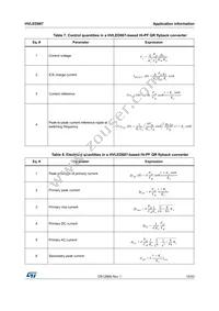 HVLED007TR Datasheet Page 15