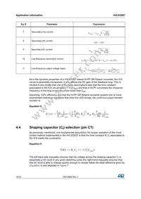 HVLED007TR Datasheet Page 16