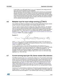 HVLED007TR Datasheet Page 19