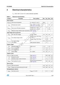 HVLED805 Datasheet Page 5