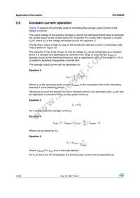 HVLED805 Datasheet Page 18