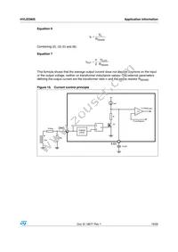 HVLED805 Datasheet Page 19