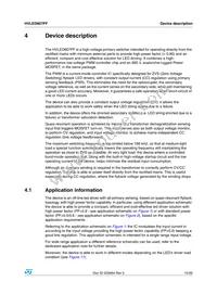 HVLED807PF Datasheet Page 15