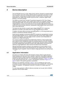 HVLED815PF Datasheet Page 14