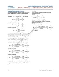 HW006A0M1-S Datasheet Page 18