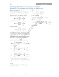 HW010A0F1-SRZ Datasheet Page 18