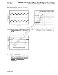 HW025FG Datasheet Page 7