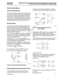 HW025FG Datasheet Page 11