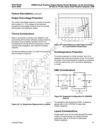 HW025FG Datasheet Page 13