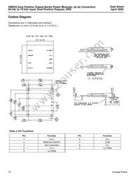 HW025FG Datasheet Page 14