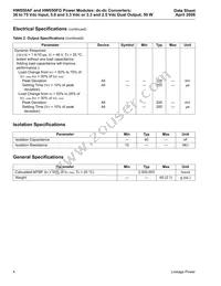 HW050FG Datasheet Page 4