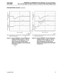 HW050FG Datasheet Page 9