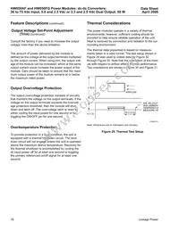 HW050FG Datasheet Page 16