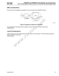 HW050FG Datasheet Page 19