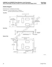 HW050FG Datasheet Page 20