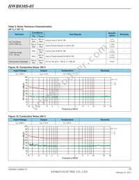 HWB030S-05-RM-C Datasheet Page 15