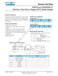 HWB060S-12-RM-C Datasheet Cover