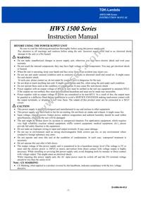 HWS150024/RL Datasheet Page 13