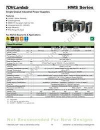 HWS305 Datasheet Cover