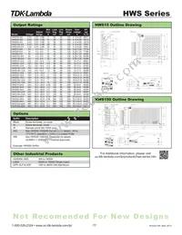 HWS305 Datasheet Page 2
