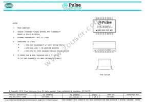 HX1198NLST Datasheet Cover