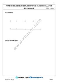 HX2127001Q Datasheet Page 4