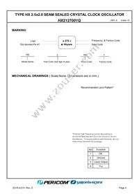 HX2127001Q Datasheet Page 6