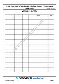 HX21480001 Datasheet Page 2