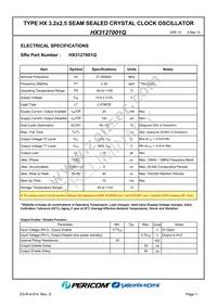 HX3127001Q Datasheet Page 3