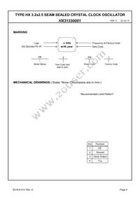 HX31330001 Datasheet Page 6