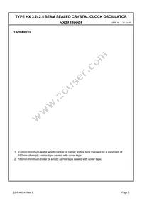 HX31330001 Datasheet Page 7