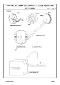 HX31330001 Datasheet Page 8